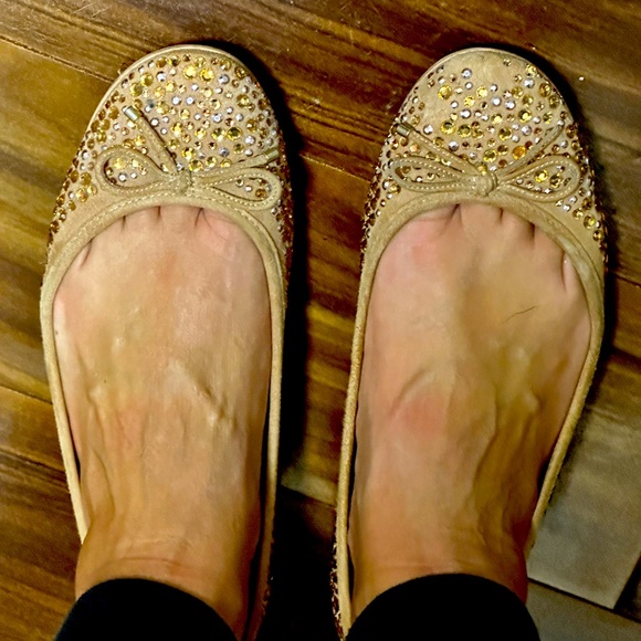 Jimmy Choo balerina flats size 6 - Picture 1 of 8